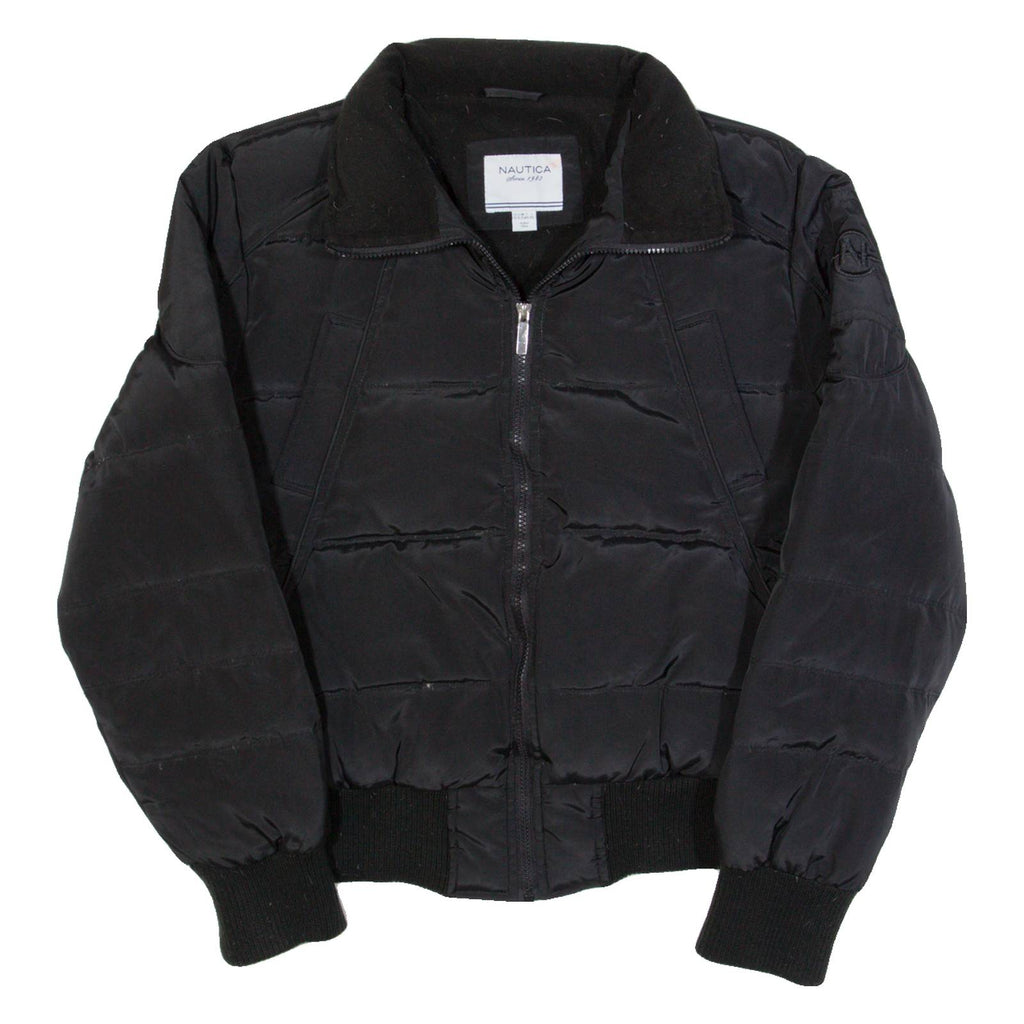 NAUTICA Down Insulated Womens Puffer Jacket Black XL