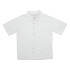 WORLD NATURAL COTTON Mens Plain Shirt Grey 90s L