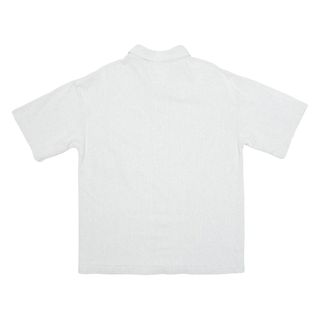 WORLD NATURAL COTTON Mens Plain Shirt Grey 90s L