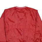 CTM SPORTSWEAR Mens Red West Lafayette Athletics V-Neck XL Nylon Sweatshirt