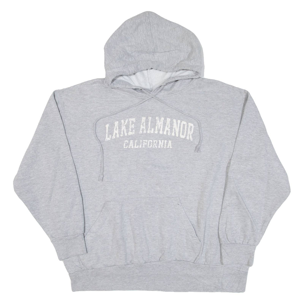 MV SPORT California Mens Grey Hoodie USA XL