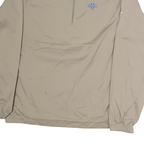 ADIDAS Mens Beige Saint Marys College Tennis Jacket XL Polyester Zip Plain