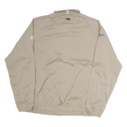ADIDAS Mens Beige Saint Marys College Tennis Jacket XL Polyester Zip Plain