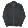ADIDAS Mens Black Bomber Jacket S Polyester Blend Plain Zip Sportswear