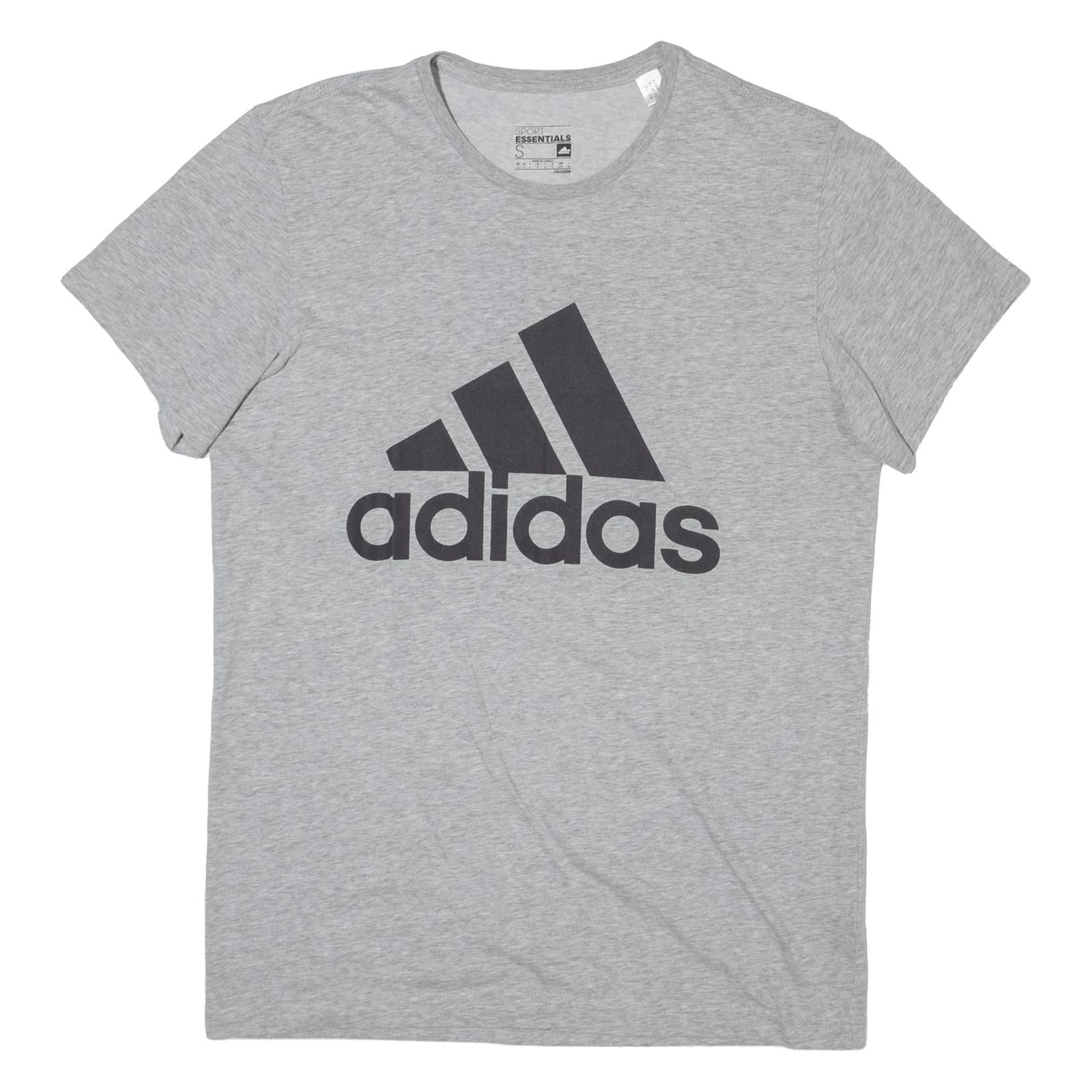 ADIDAS Mens T-Shirt Grey S