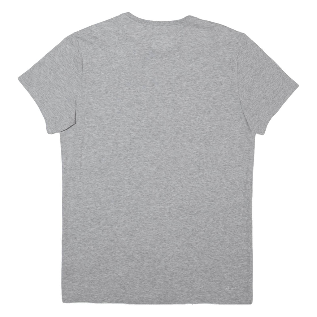ADIDAS Mens T-Shirt Grey S