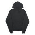 CHAMPION Mens Black Pullover Hoodie S Classic Cotton Blend Drawstring