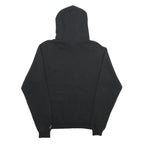 CHAMPION Mens Black Pullover Hoodie S Classic Cotton Blend Drawstring