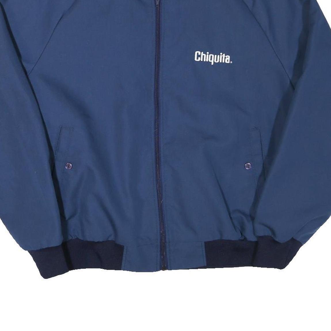 FOUR SEASONS Mens Blue Chiquita Zip Jacket XL Polyester Blend Plain Casual