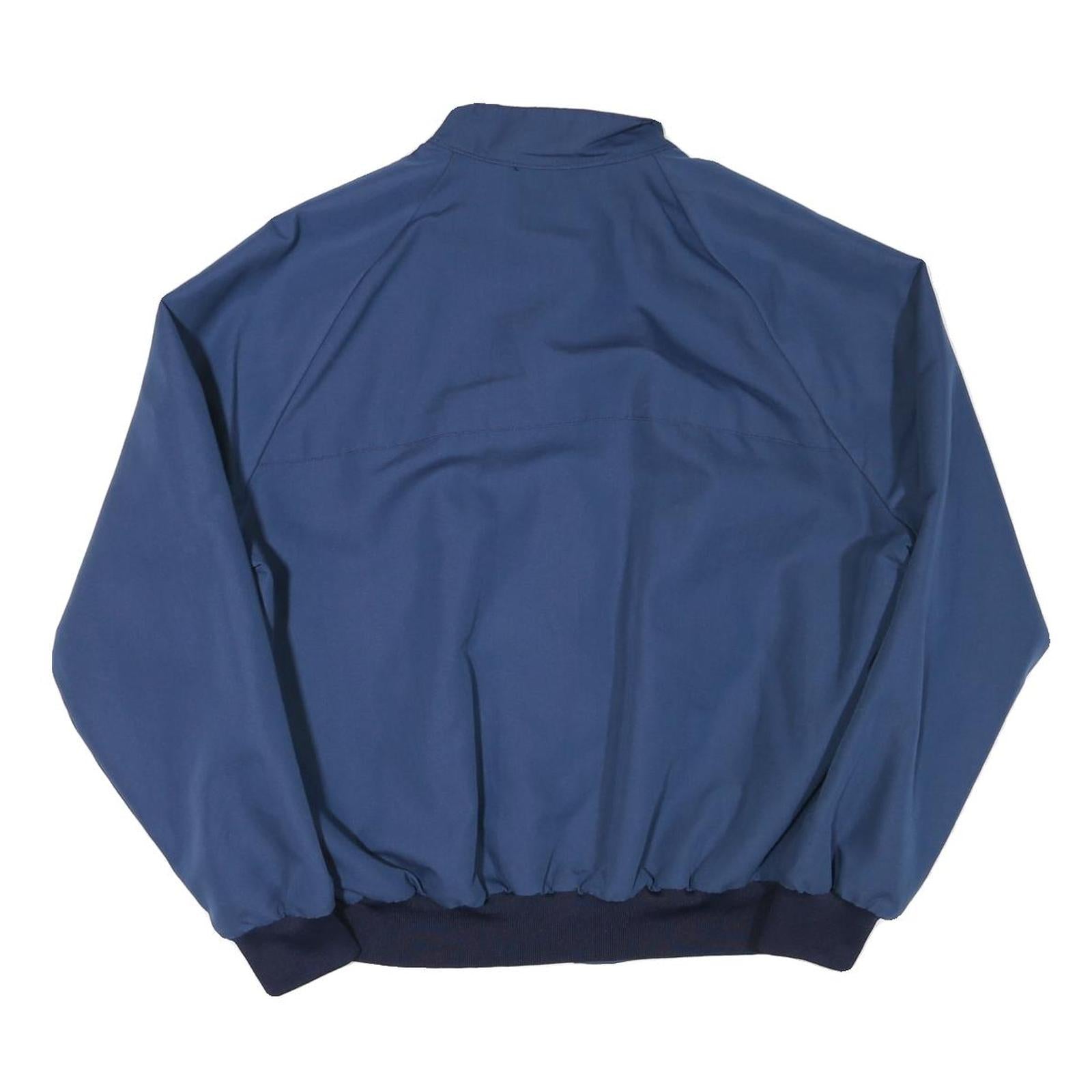 FOUR SEASONS Mens Blue Chiquita Zip Jacket XL Polyester Blend Plain Casual