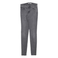LEVI'S 710 Womens Jeans Grey Slim Skinny Denim Medium W27 L32 Stretch Cotton