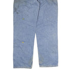 CARHARTT Mens Blue Regular Straight Denim W31 L32 Workwear Zip Closure