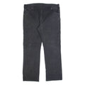 DICKIES Workwear Mens Trousers Black Regular Straight W38 L30
