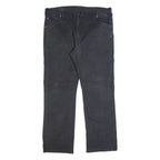 DICKIES Workwear Mens Trousers Black Regular Straight W38 L30