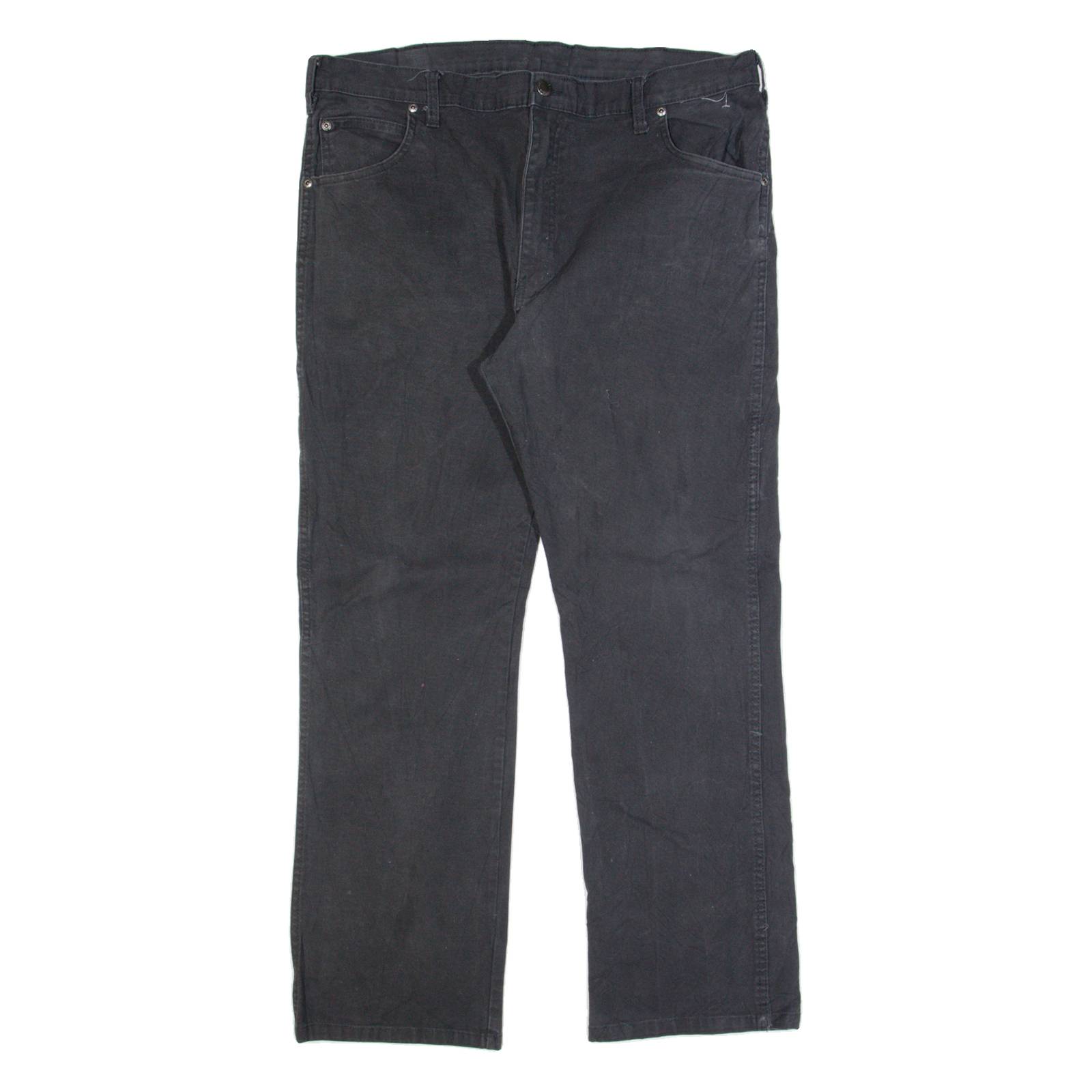 DICKIES Workwear Mens Trousers Black Regular Straight W38 L30