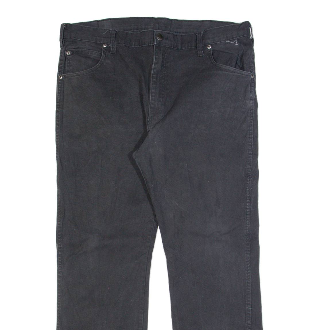 DICKIES Workwear Mens Trousers Black Regular Straight W38 L30