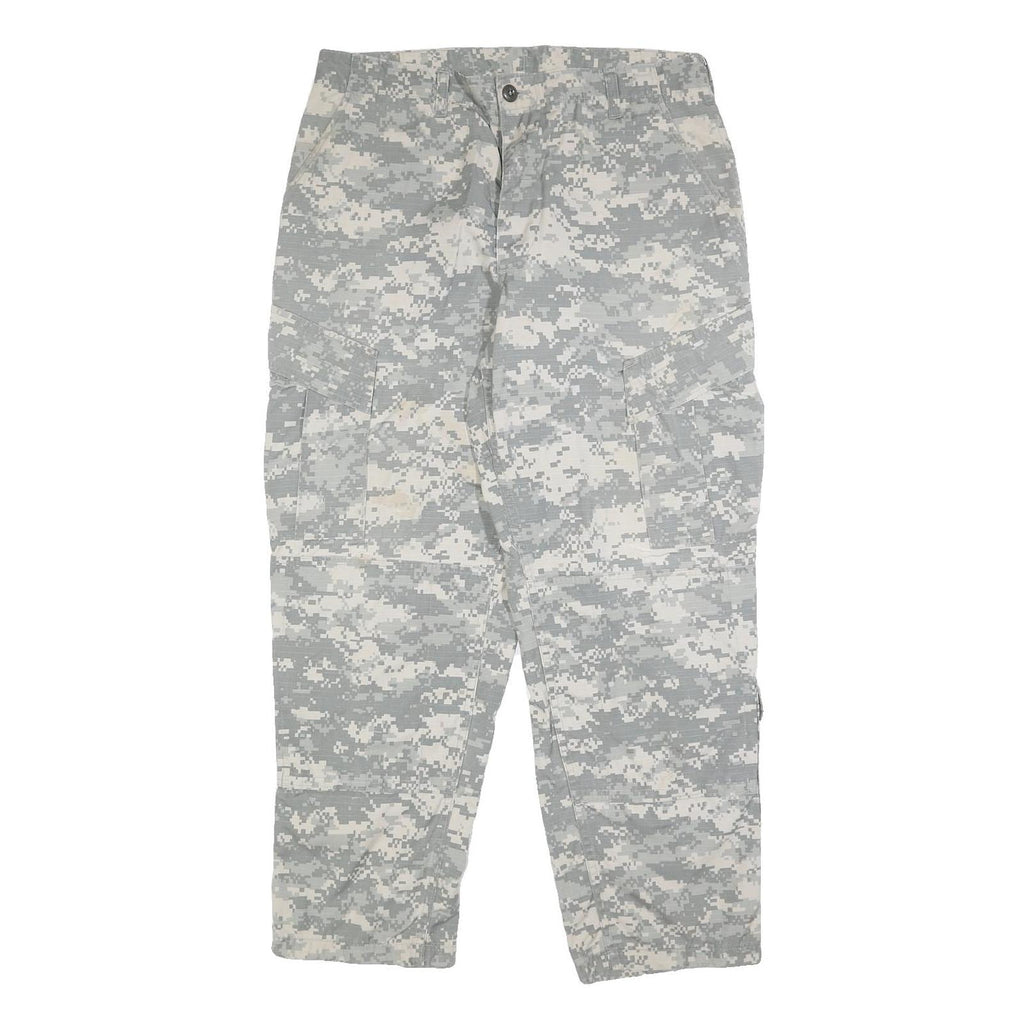 PROPPER INTERNATIONAL Mens Cotton Blend Grey & Beige Camouflage Regular Fit