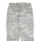 PROPPER INTERNATIONAL Mens Cotton Blend Grey & Beige Camouflage Regular Fit