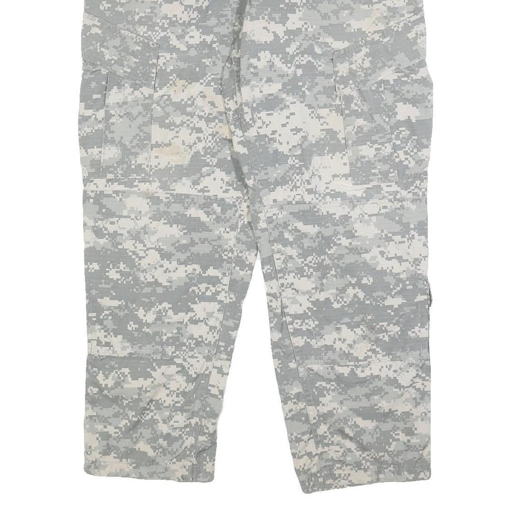 PROPPER INTERNATIONAL Mens Cotton Blend Grey & Beige Camouflage Regular Fit