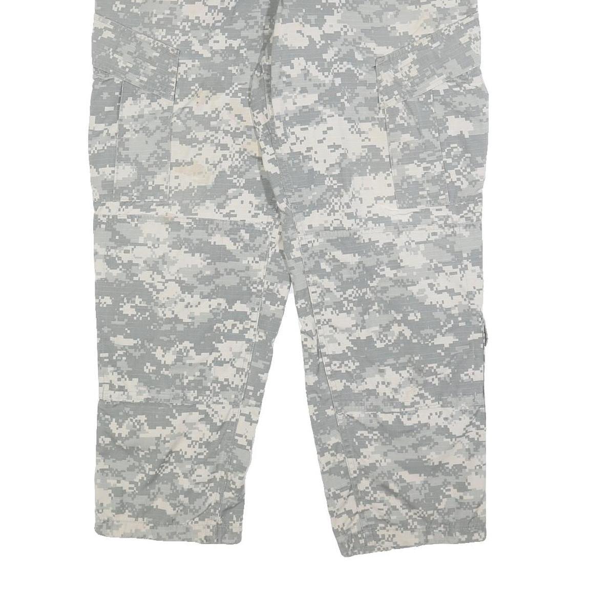 PROPPER INTERNATIONAL Mens Cotton Blend Grey & Beige Camouflage Regular Fit