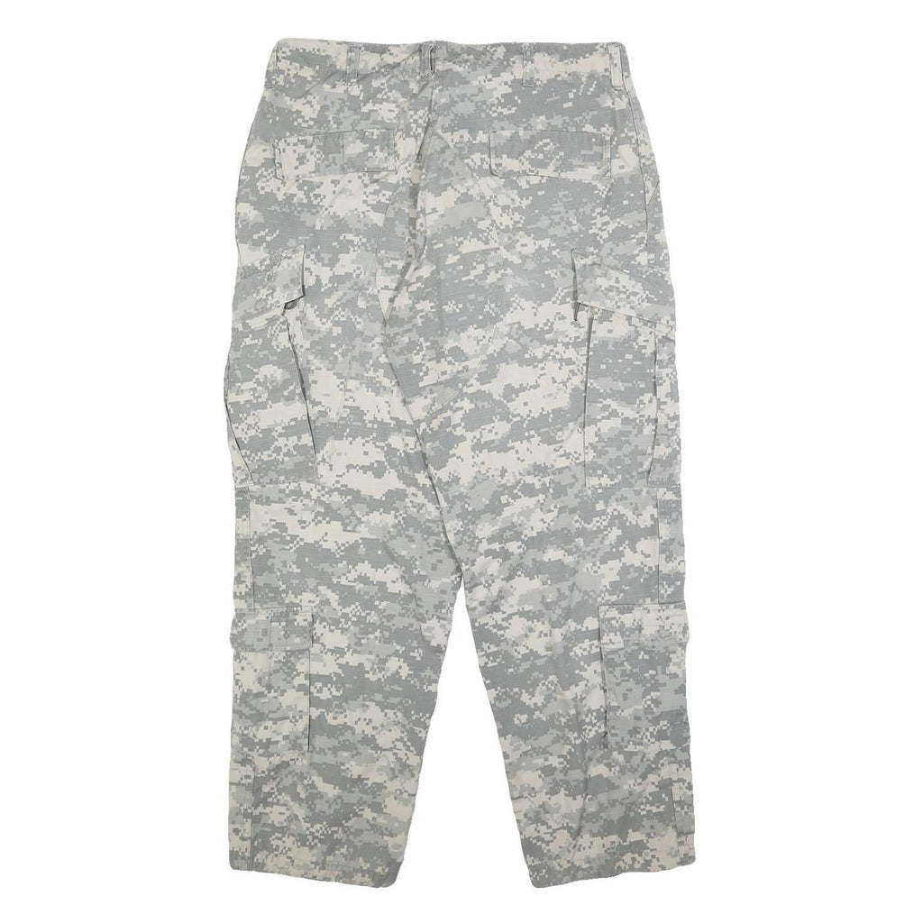 PROPPER INTERNATIONAL Mens Cotton Blend Grey & Beige Camouflage Regular Fit