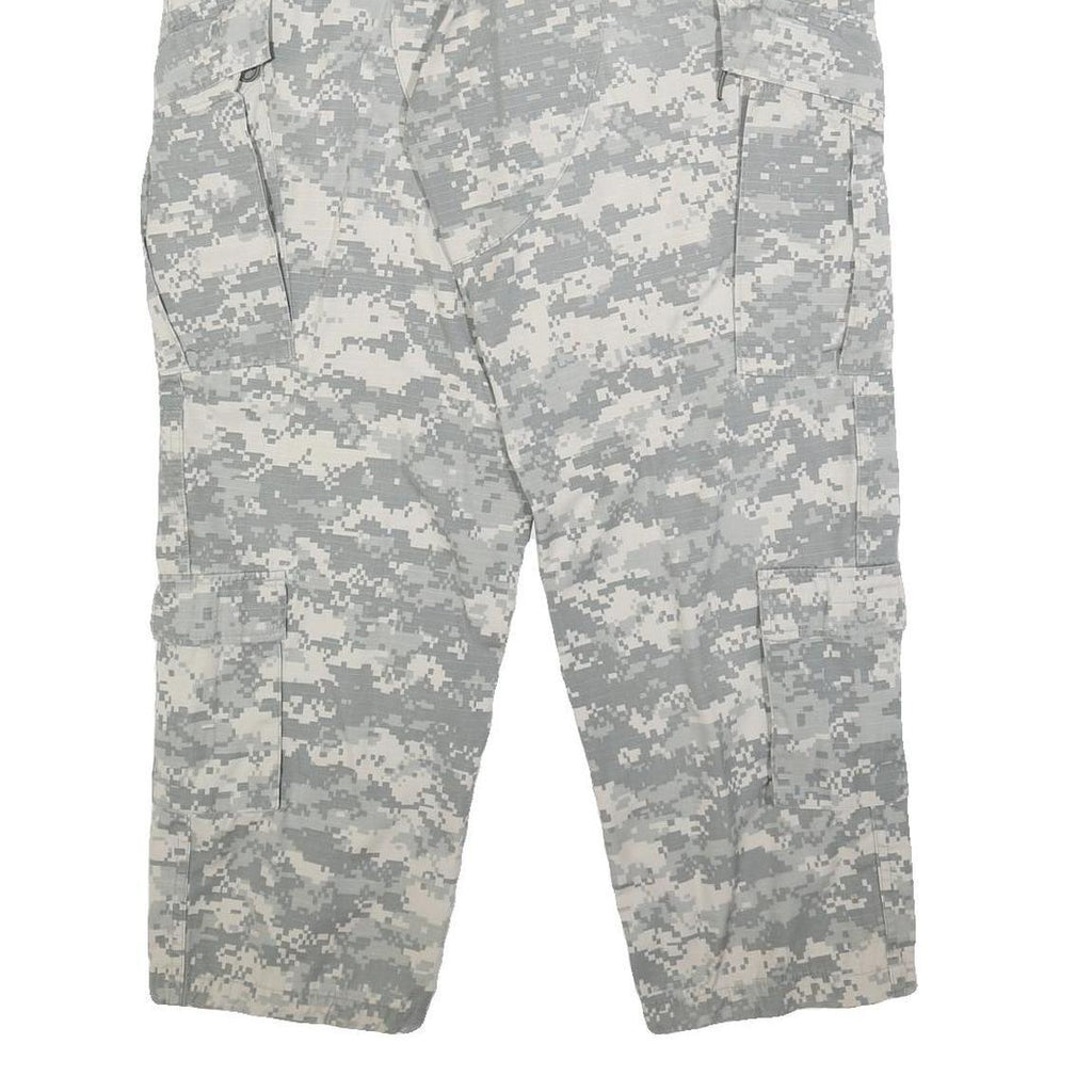 PROPPER INTERNATIONAL Mens Cotton Blend Grey & Beige Camouflage Regular Fit