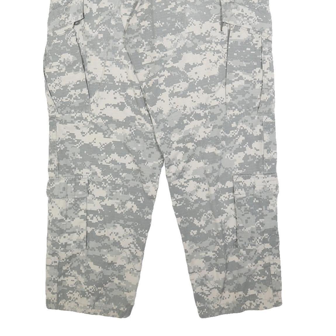 PROPPER INTERNATIONAL Mens Cotton Blend Grey & Beige Camouflage Regular Fit