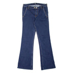 HOLLISTER Low Rise Womens Jeans Blue Regular Flared W29 L31