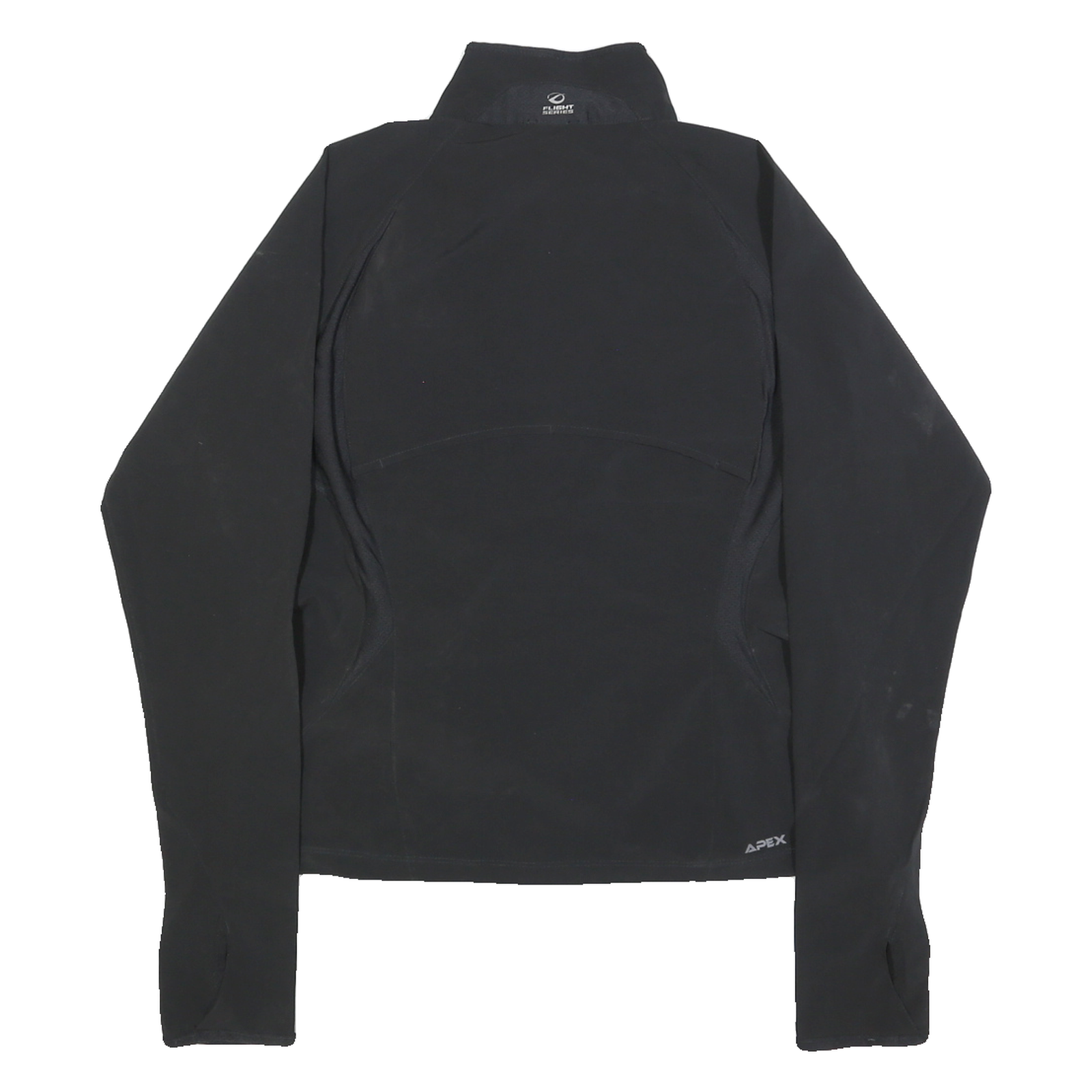 THE NORTH FACE Womens Black Apex Jacket M Polyester Zip Outdoor Activewear
