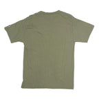 CHAMPION Mens Green Property Of Stan State Graphic T-Shirt M Crew Neck Short