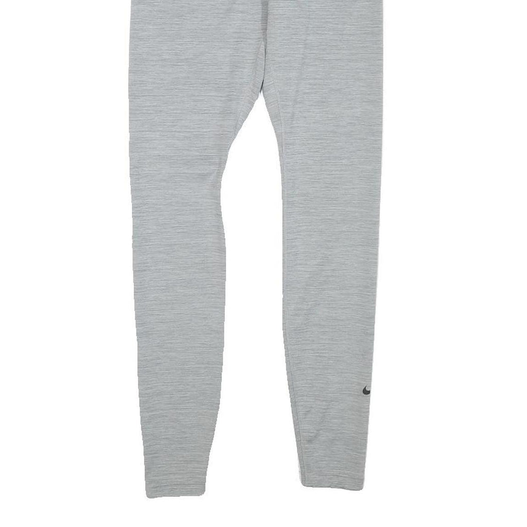 NIKE Womens Joggers Grey Slim Skinny XS W22 L26 Elastane Activewear