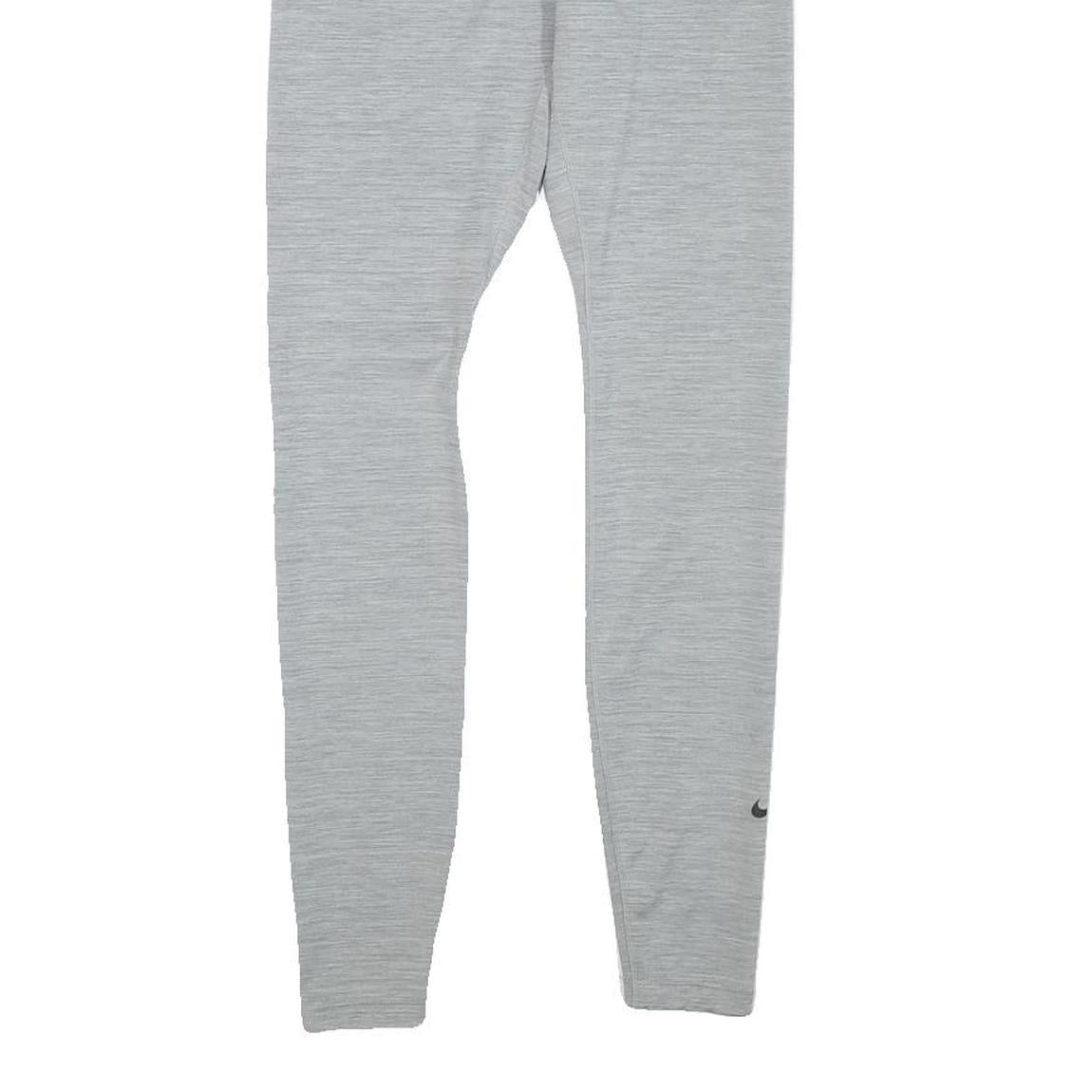 NIKE Womens Joggers Grey Slim Skinny XS W22 L26 Elastane Activewear