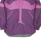 ON THE EDGE Womens Purple & Pink Outdoor Jacket M Polyester Blend Zip