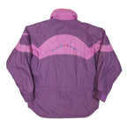 ON THE EDGE Womens Purple & Pink Outdoor Jacket M Polyester Blend Zip