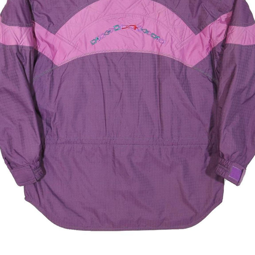 ON THE EDGE Womens Purple & Pink Outdoor Jacket M Polyester Blend Zip