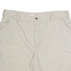 CARHARTT Mens Workwear Shorts Cream XL W40