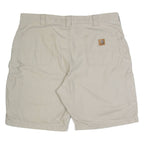 CARHARTT Mens Workwear Shorts Cream XL W40