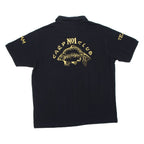 Mens Polo Shirt Black L