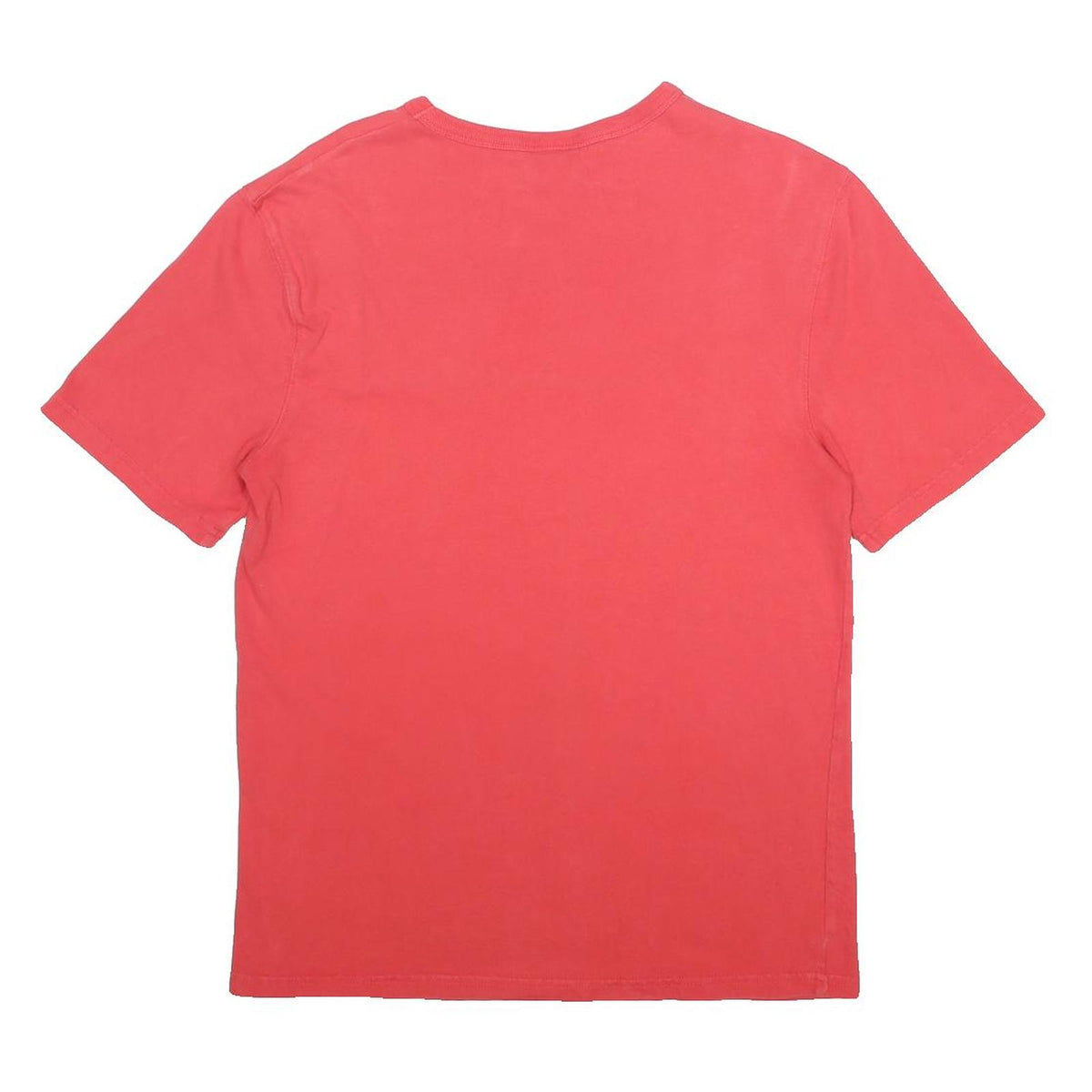 CHAMPION Mens Red Graphic T-Shirt M Short Sleeve Crew Neck Classic Cotton Logo