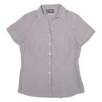 JACK WOLFSKIN Womens Shirt Grey Check M