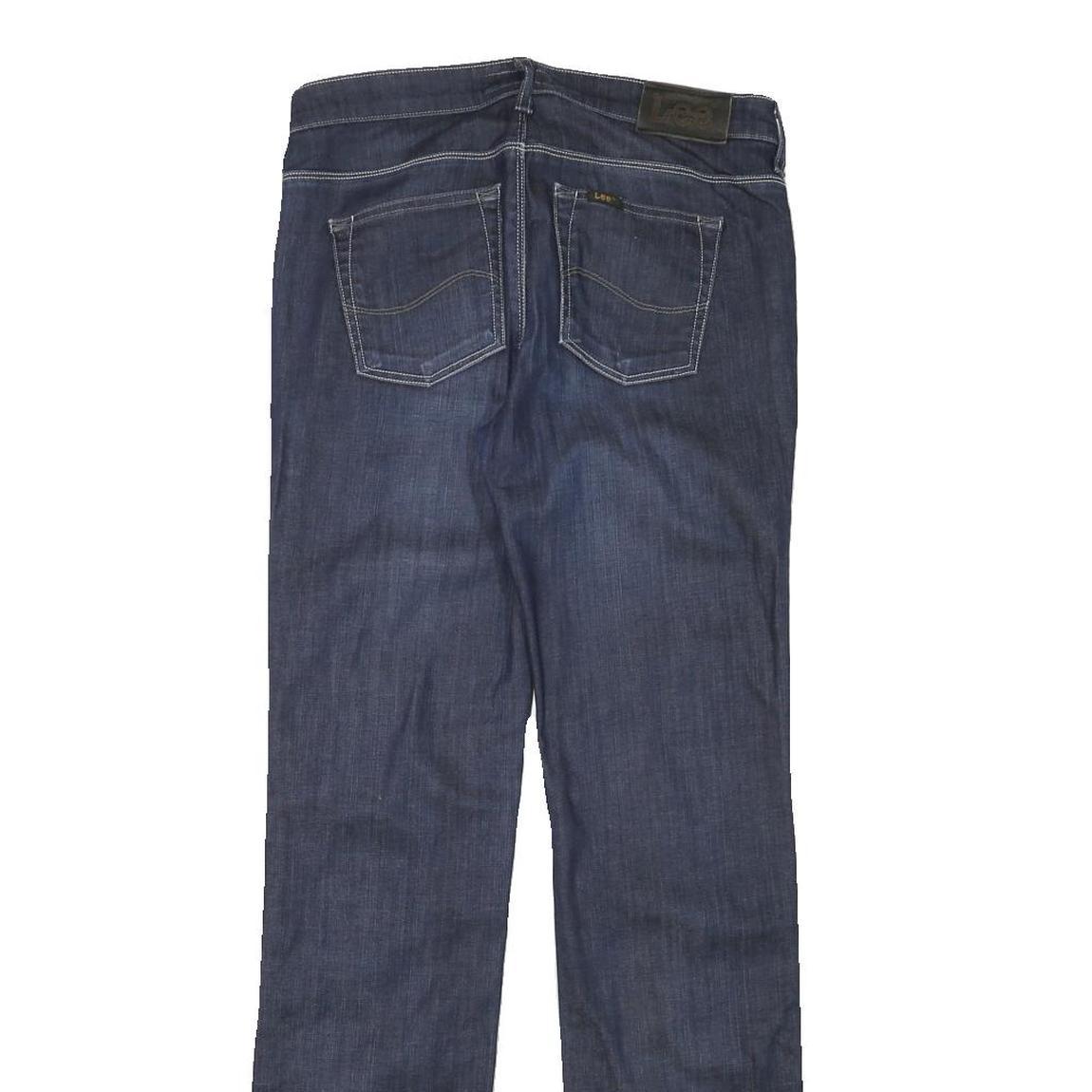 LEE Womens Jeans Blue Slim Slim Skinny Denim Medium W28 L30 Classic Zip