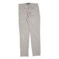 LEVI'S Womens Regular Fit Grey Denim Jeans W29 L32 Classic Cotton Blend Zip