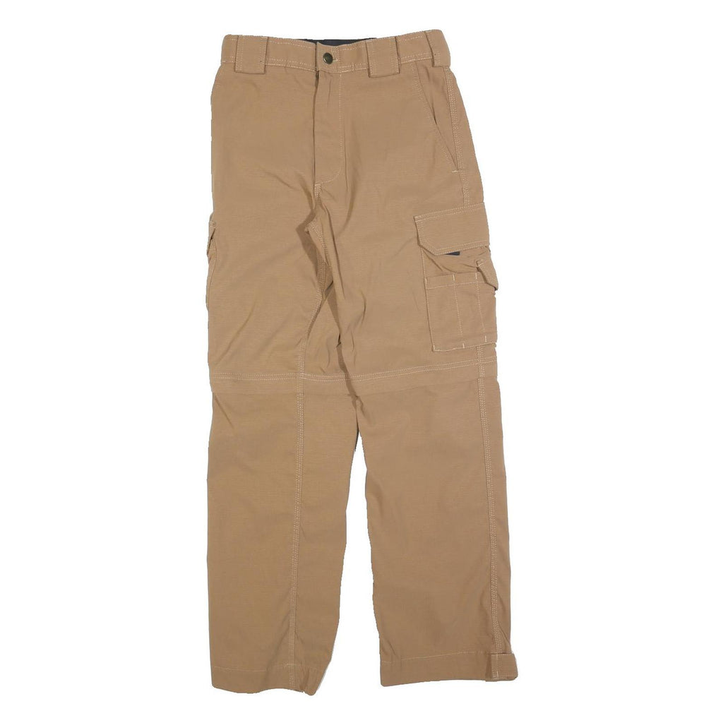 BELTUS Womens Polyester Blend Beige Regular Cargo Trousers W26 L28 Workwear