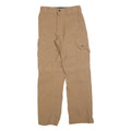 BELTUS Womens Polyester Blend Beige Regular Cargo Trousers W26 L28 Workwear