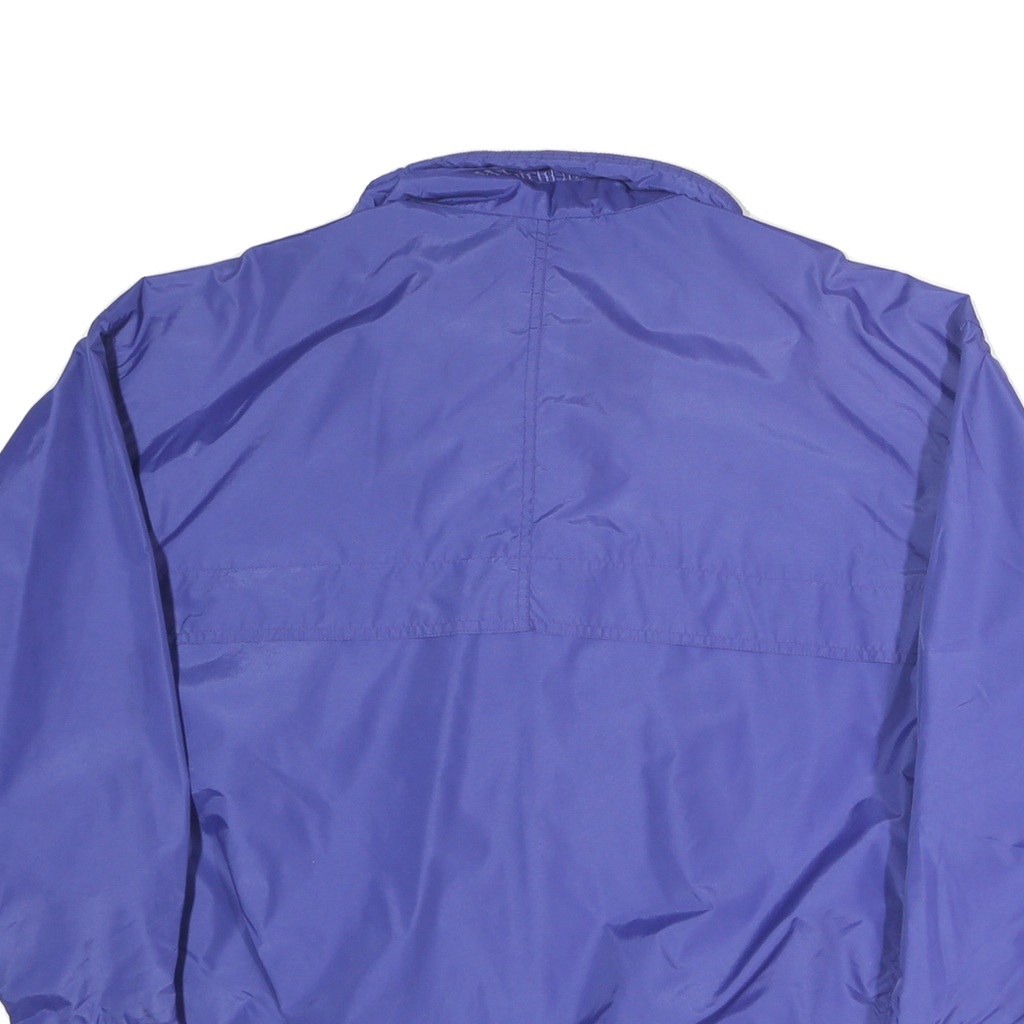 COLUMBIA Womens Purple Outdoor Jacket L Nylon Plain Zip Seasonal Layer