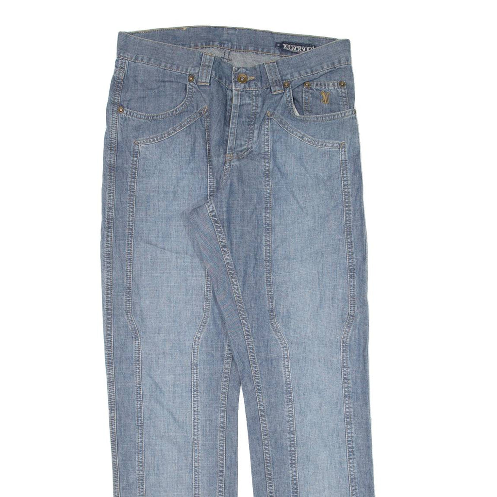 JECKERSON Mens Jeans Blue Regular Straight W31 L30