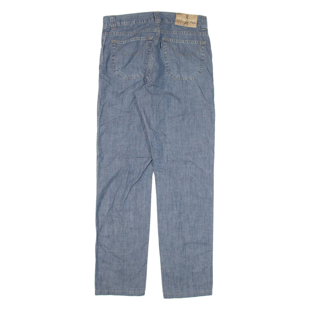 JECKERSON Mens Jeans Blue Regular Straight W31 L30