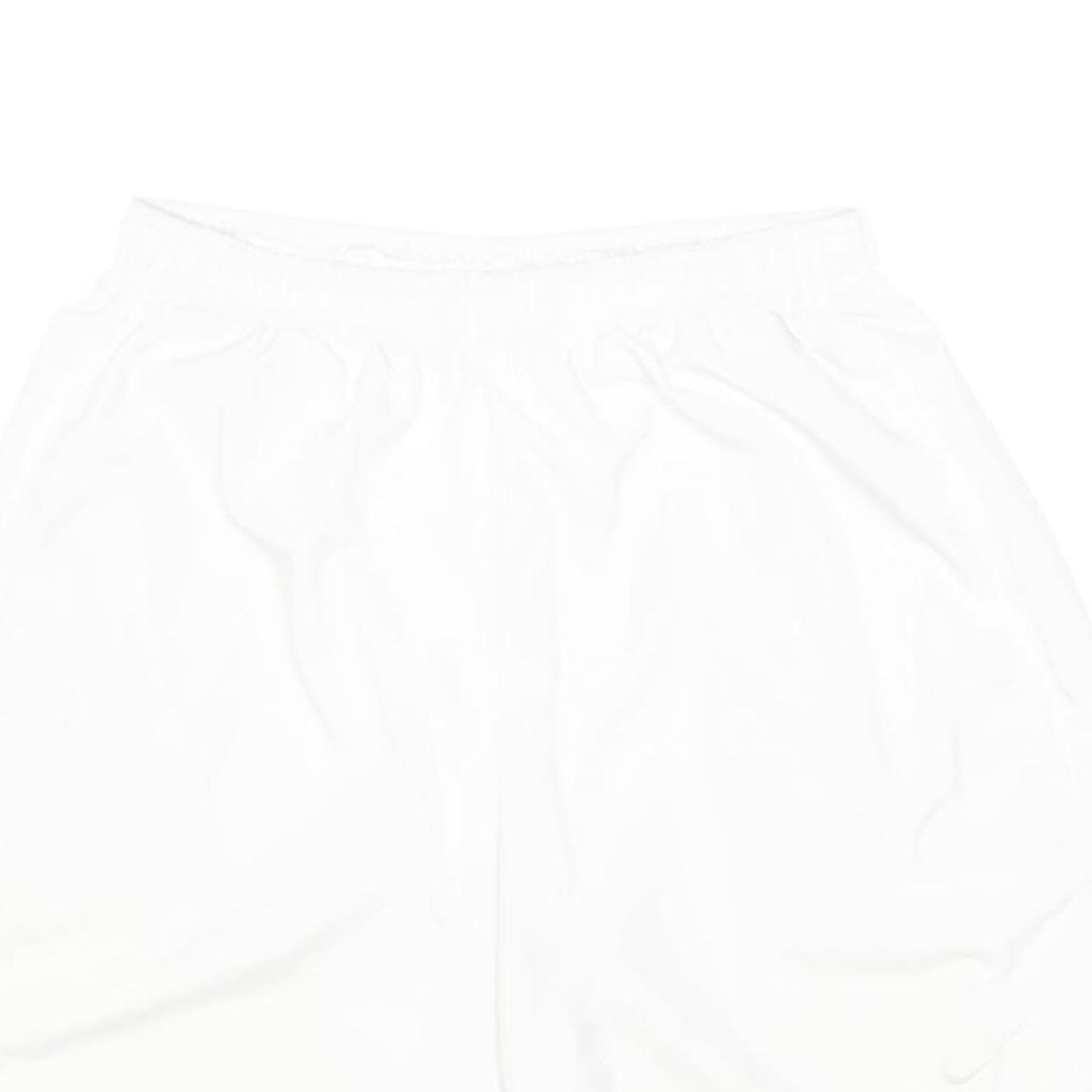 NIKE Mens White Sports Casual Shorts M W28 Lightweight Breathable Dri-Fit