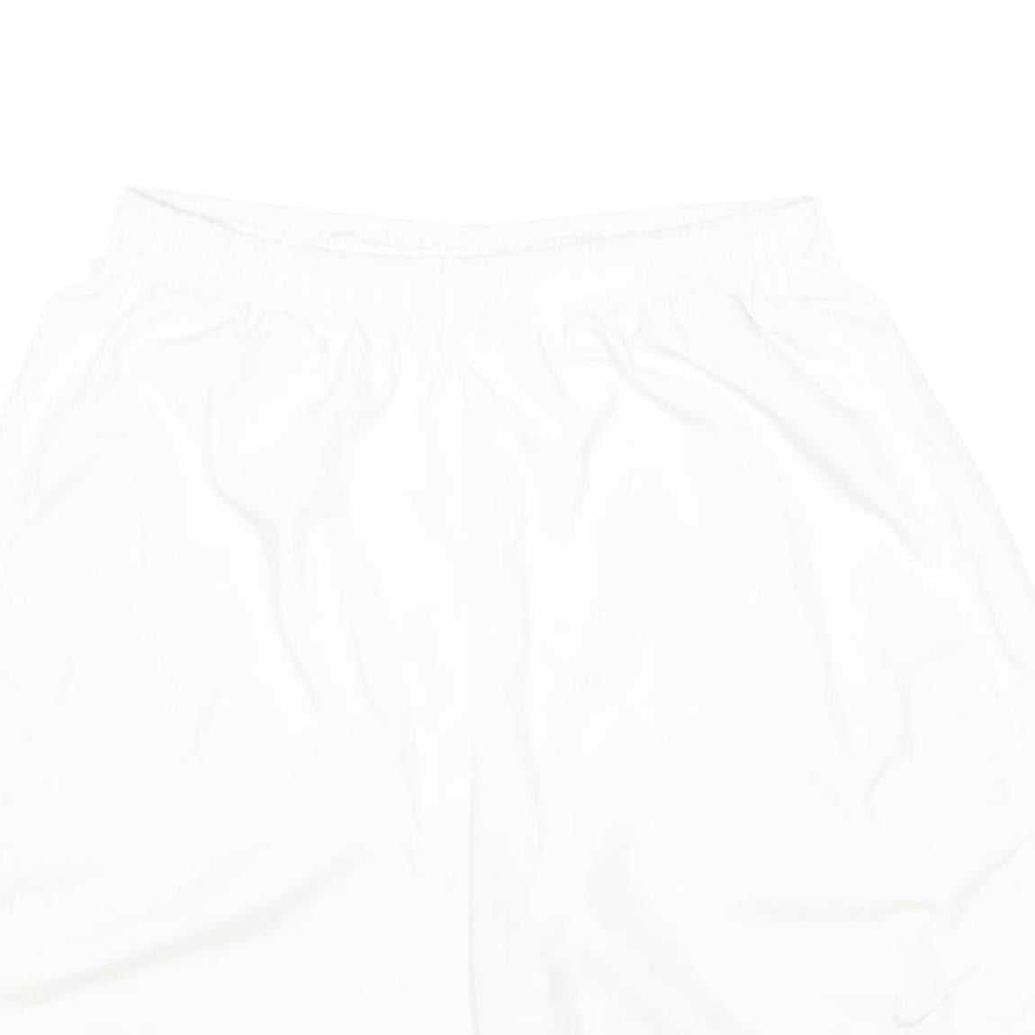 NIKE Mens White Sports Casual Shorts M W28 Lightweight Breathable Dri-Fit