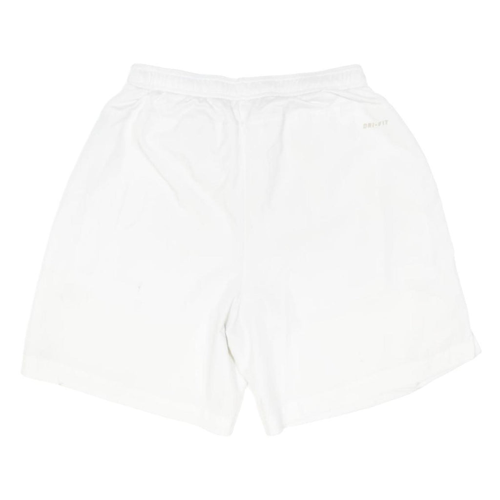 NIKE Mens White Sports Casual Shorts M W28 Lightweight Breathable Dri-Fit